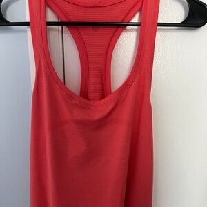 Lululemon Swiftly Tech Racerback Size 10 Poppy Coral Perfect Condition